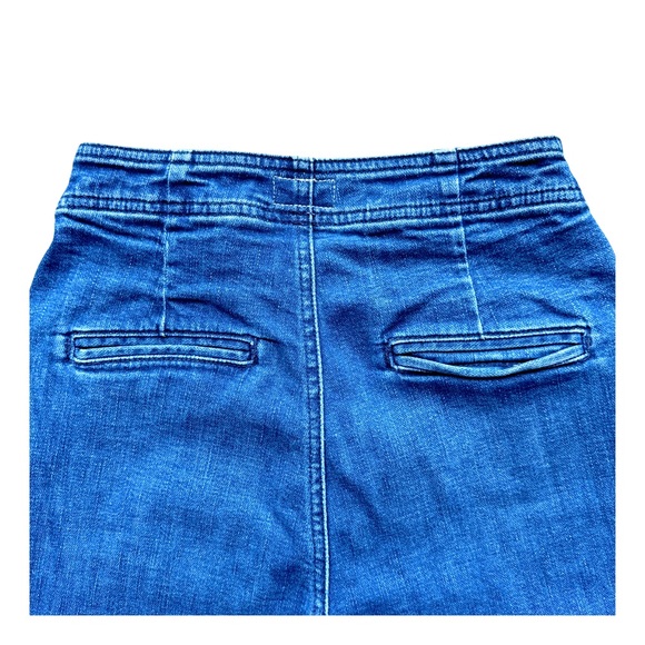 Mother Women’s ‘The Sailor Tripper’ Flared Jeans. Medium/Dark Blue. Size 25 - Picture 6 of 12